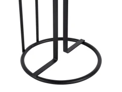 - Toilet roll holder Wired metal black^Present time