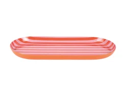 - Tray Animado oval large bright orange w. soft pink*Present time Online