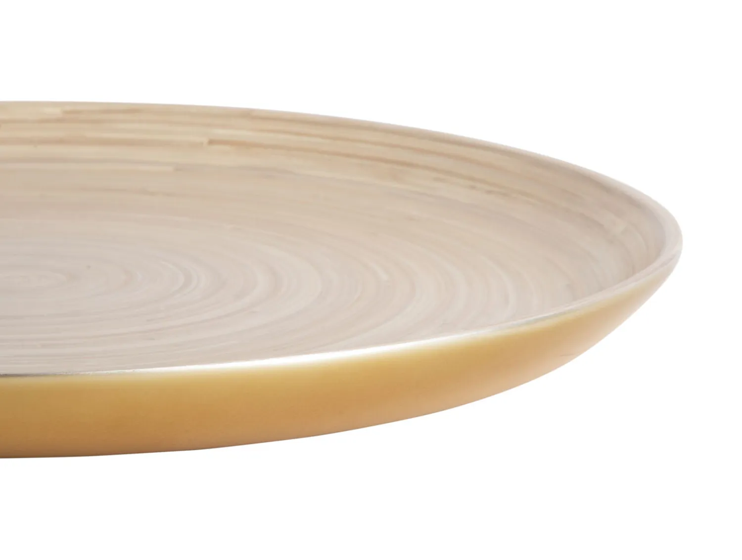 - Tray Puro bamboo gold*Present time New