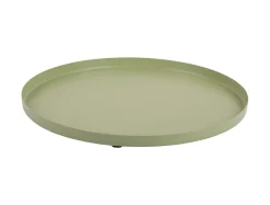 - Tray Servir round small tea green^Present time Discount