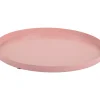 - Tray Servir round extra small soft pink^Present time Discount