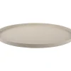 - Tray Servir round large warm grey*Present time Online