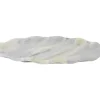 - Tray Waved oval medium marble himalayan green*Present time Hot