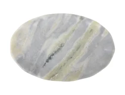 - Tray Waved oval medium marble himalayan green*Present time Hot