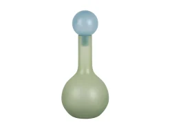 - Vase Alegre Globo soft green w. soft blue*Present time New