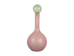 - Vase Alegre Globo large soft pink w. soft green^Present time Online