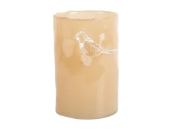 - Vase Bird On Branch small soft yellow*Present time Online