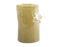 - Vase Bird On Branch small army green^Present time