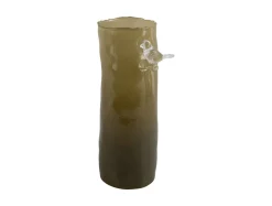 - Vase Bird On Branch large army green*Present time Sale