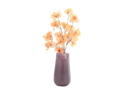 - Vase Bolita glass medium soft purple w. soft pink*Present time