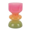 - Vase Funky Vibes glass small multi colour^Present time New