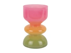 - Vase Funky Vibes glass small multi colour^Present time New