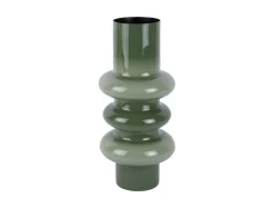 - Vase Grato medium jungle green w. grayed jade^Present time Sale