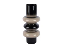 - Vase Grato medium black w. warm grey*Present time Online