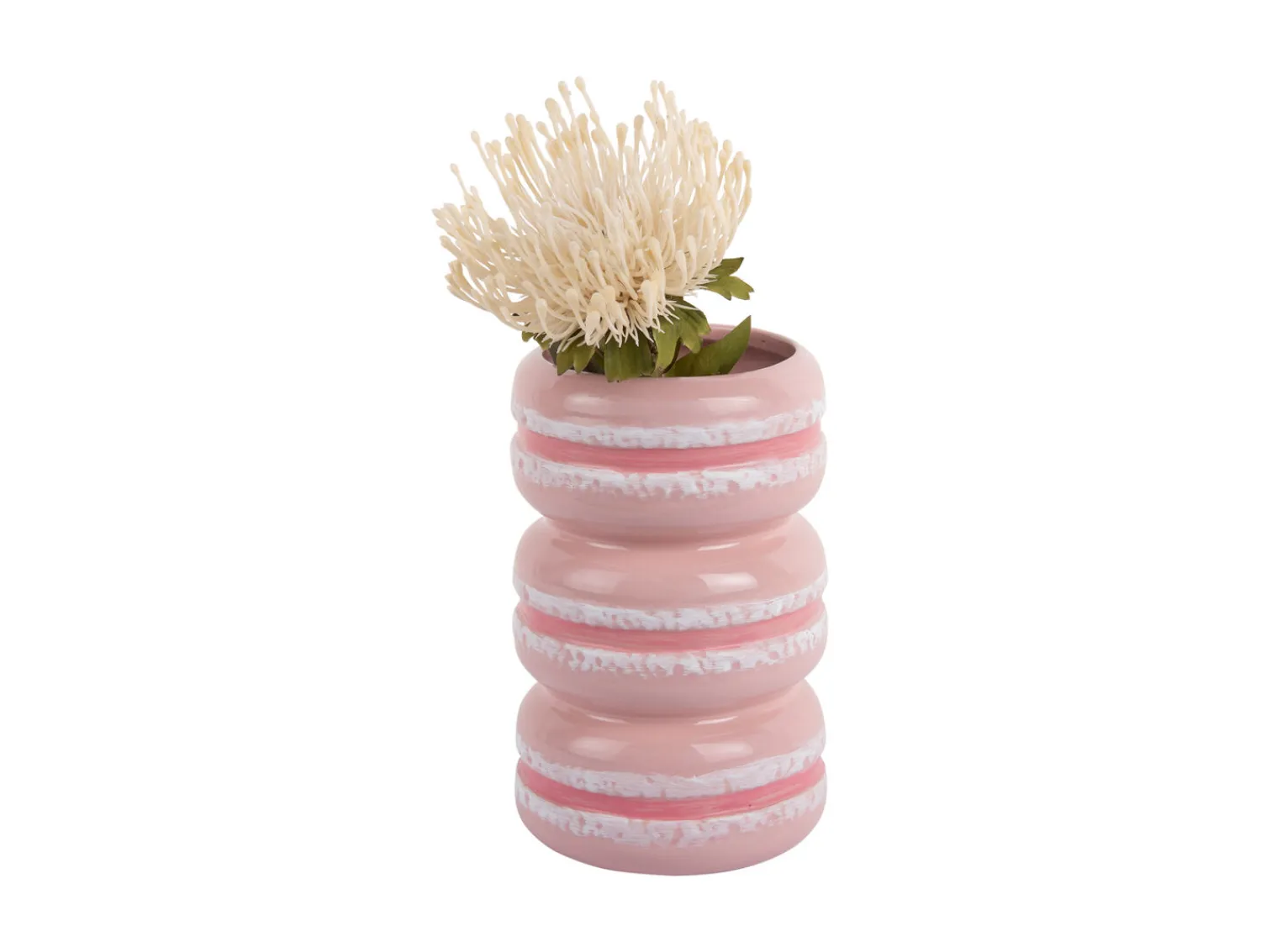 - Vase Macaron soft pink^Present time Clearance