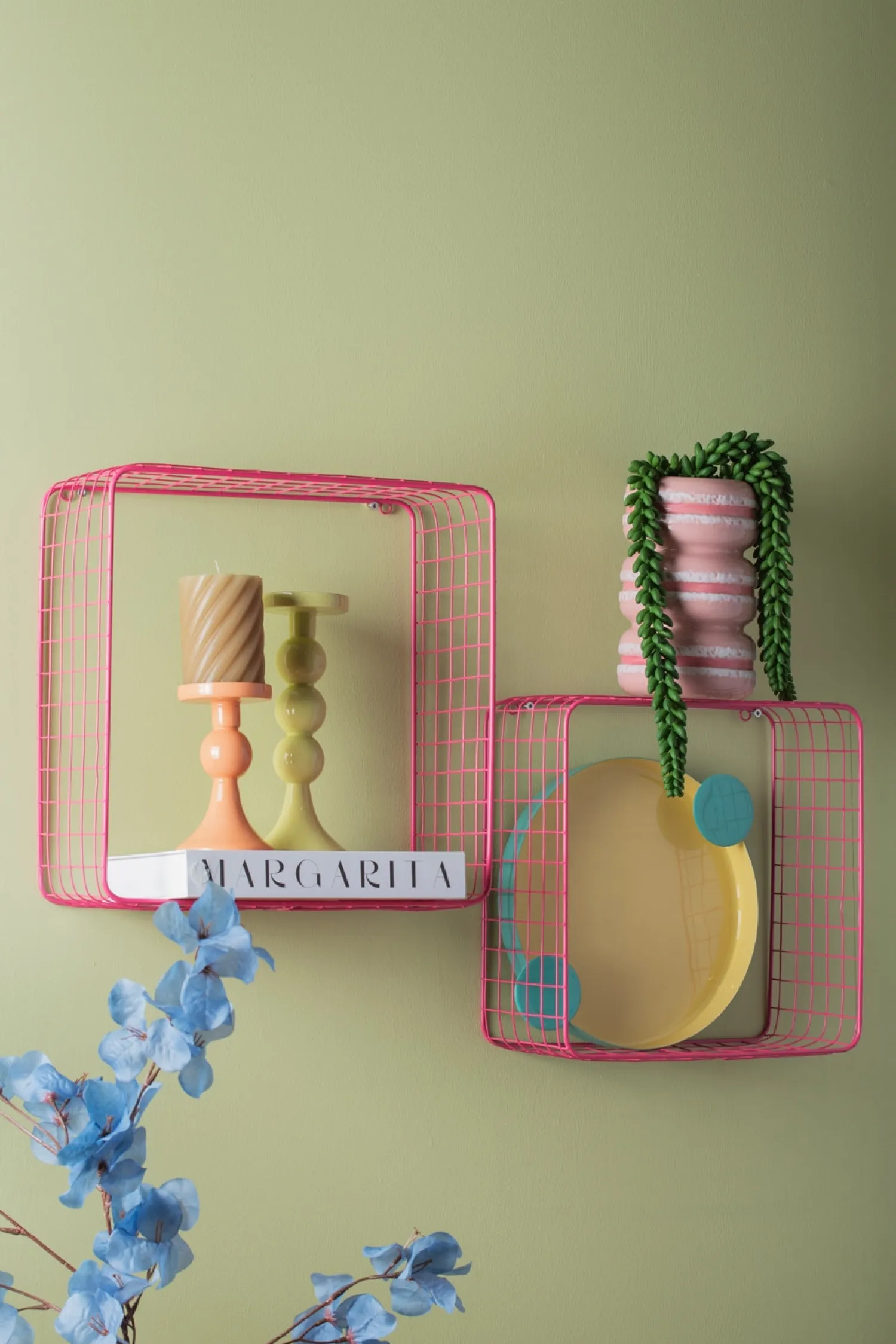 - Vase Macaron soft pink^Present time Clearance