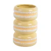 - Vase Macaron soft yellow*Present time New