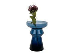 - Vase Majesto blue^Present time Clearance