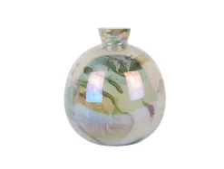 - Vase Melange bottle pearly jungle green^Present time New