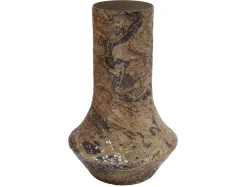 - Vase Mosaic Marble brown*Present time Sale