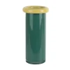 - Vase Plegado L retro green w. soft yellow*Present time New