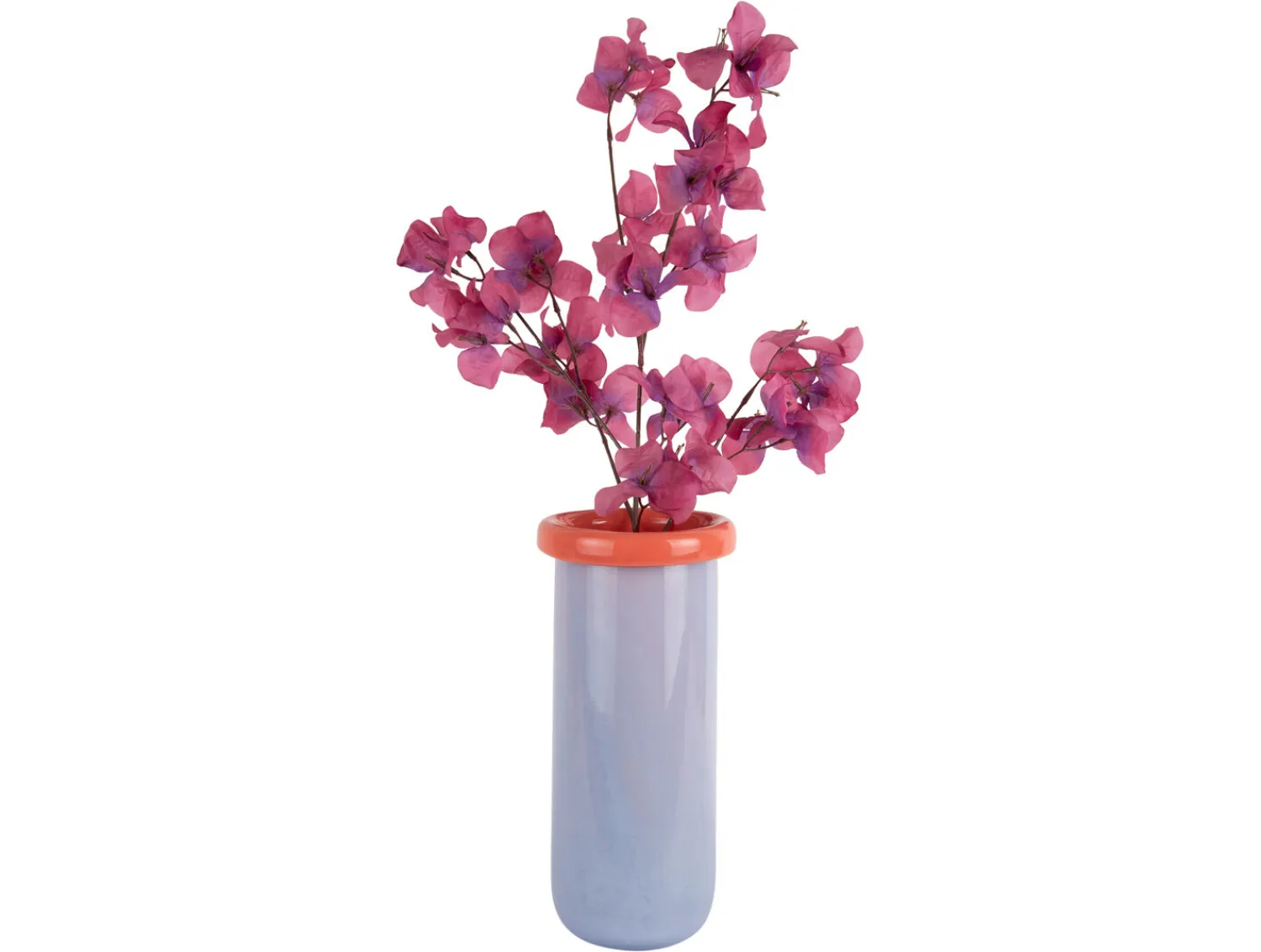 - Vase Plegado XL soft purple w. bright orange^Present time Sale