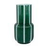 - Vase Rayado Retro high retro green^Present time Clearance