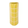 - Vase Retro Tiles triangular medium citrine yellow^Present time New