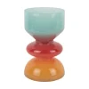 - Vase Summer Vibes glass small multi colour^Present time Outlet