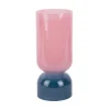 - Vase Variado Colores medium faded pink w. dark blue^Present time Discount