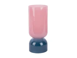 - Vase Variado Colores medium faded pink w. dark blue^Present time Discount