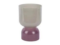 - Vase Variado Colores small grayed jade w. light mauve^Present time Clearance