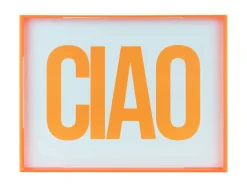 - Wall art Ciao large bright orange^Present time Sale