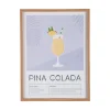 - Wall art Pina Colada soft purple*Present time Hot