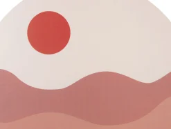 - Wall art Sunset MDF sand brown*Present time Online