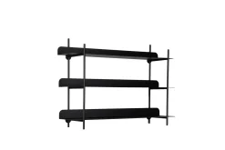 - Wall rack Riqueza Tres black^Present time Discount