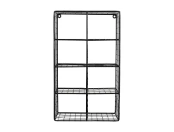 - Wall rack Reja compartments black^Present time Hot