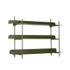 - Wall rack Riqueza Tres luxury green*Present time