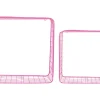 - Wall rack set Reja bright pink*Present time Discount