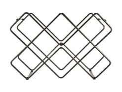 - Wine rack Diamonds iron black*Present time New