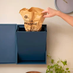 - Affaldssortering, affaldsspand, bæredygtig, Blå, Deep Dive Blue^ReCollector Outlet