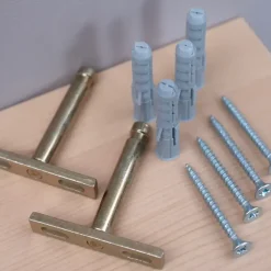 - Svævehylder i fyrretræ - Hvid olie^ReCollector