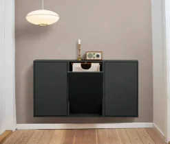 - Vasketøjskurv, Sort, Black Raven, bæredygtig^ReCollector New