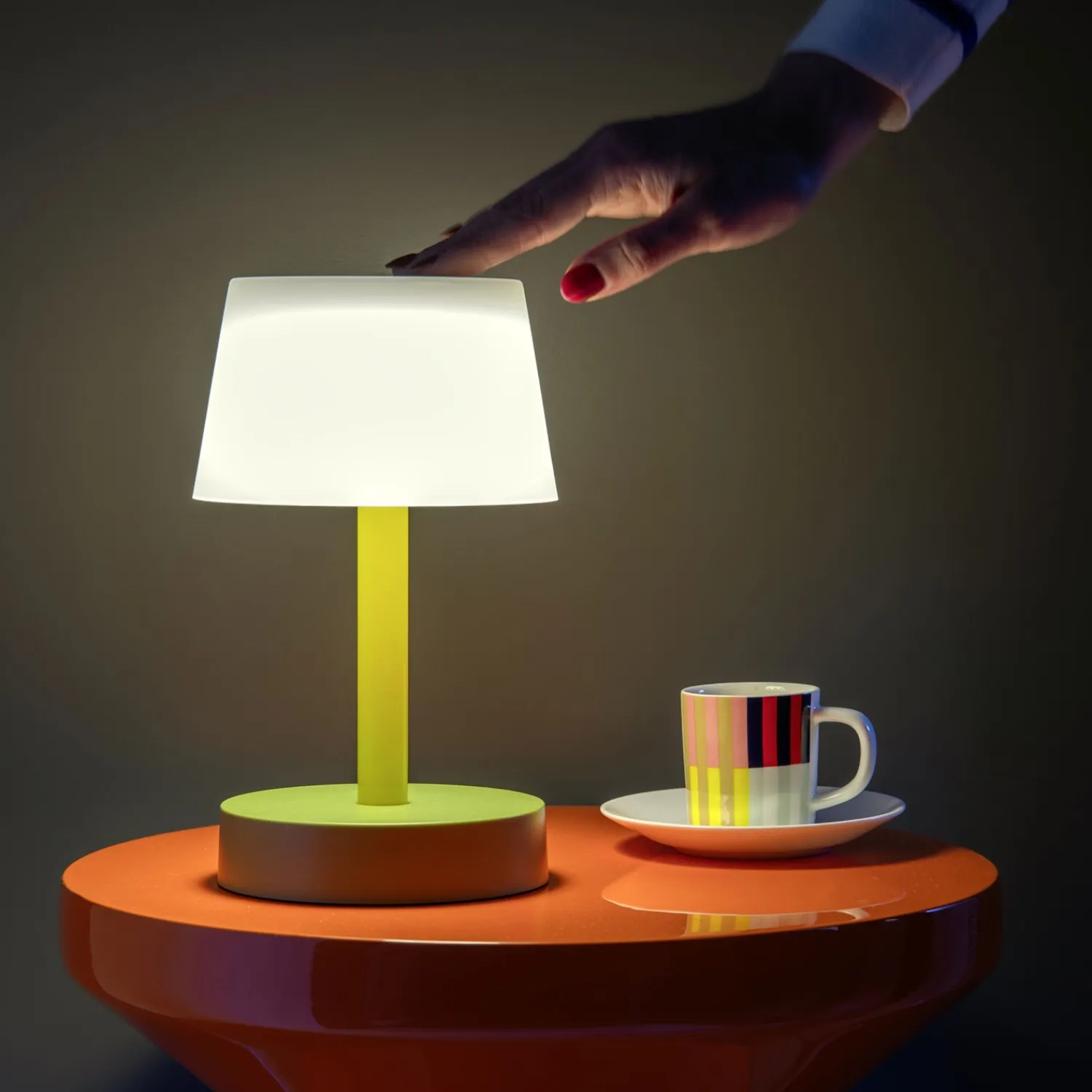 - Bordlampe - Fritz - Flora*REMEMBER