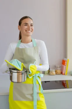 - Forklæde - lemon*REMEMBER Discount