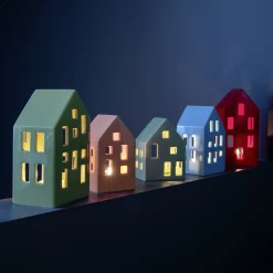 - Fyrfadslys hus - Nyhavn 'lime'*REMEMBER Hot