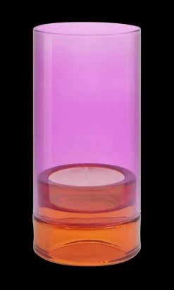 - Glas lanterne "lys" - Pink^REMEMBER Clearance