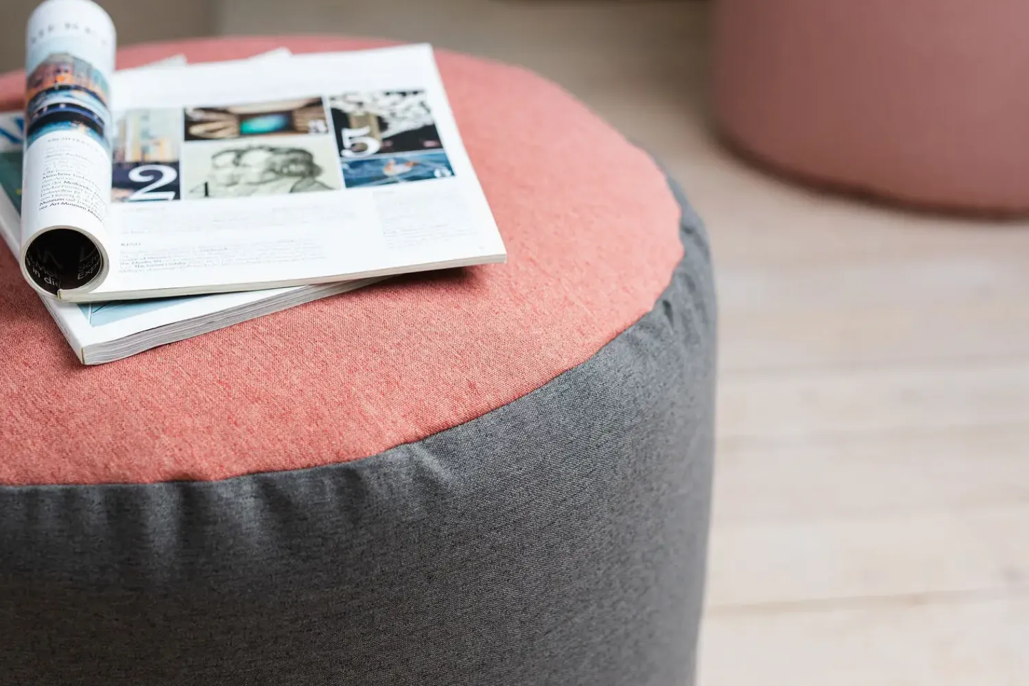 - Puf - Stone*REMEMBER Sale