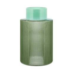 - Vase - Groove L - Grøn*REMEMBER Best