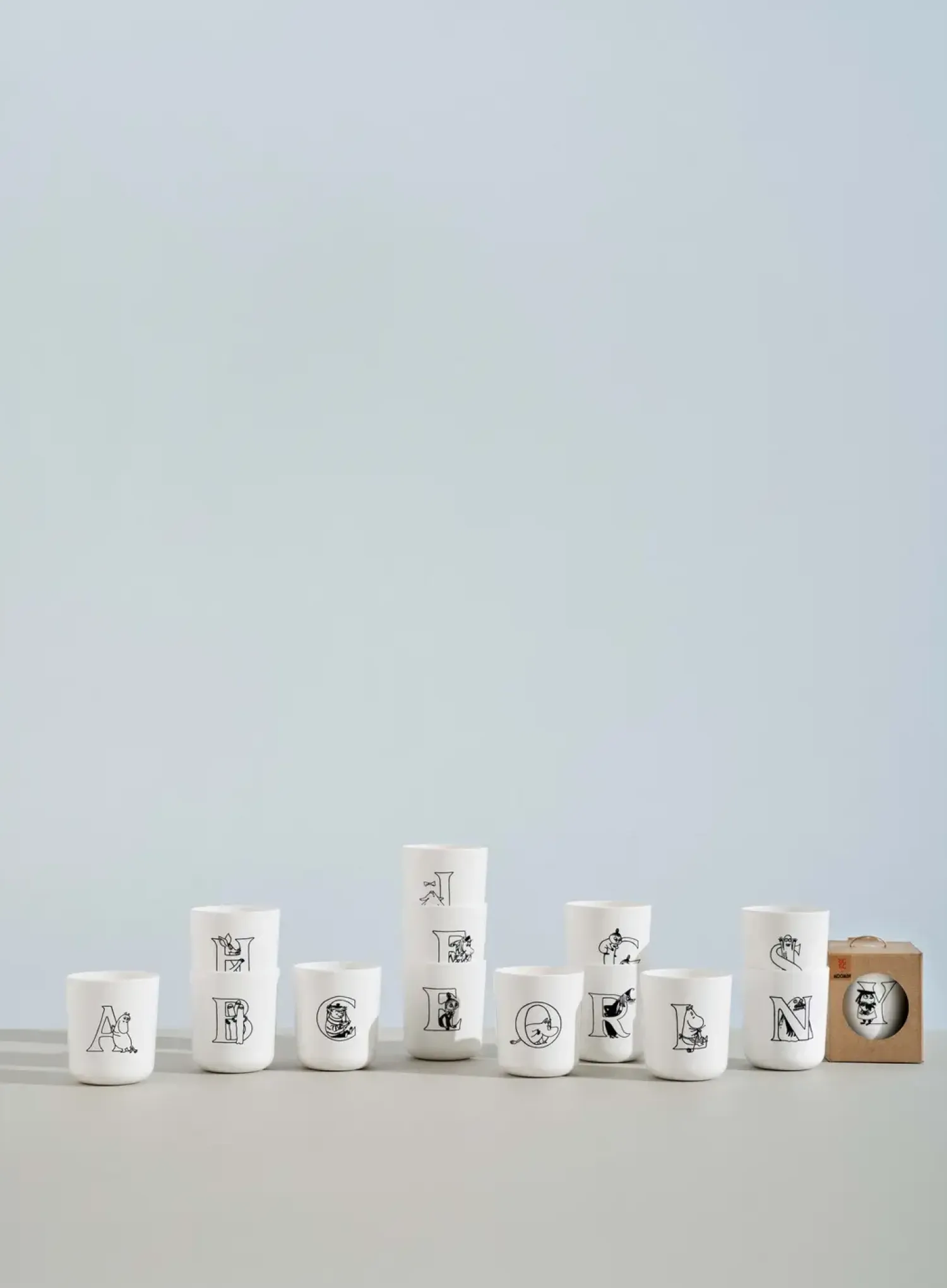 - Moomin ABC kop - Y 0.2 l. Moomin white*RIG-TIG Hot